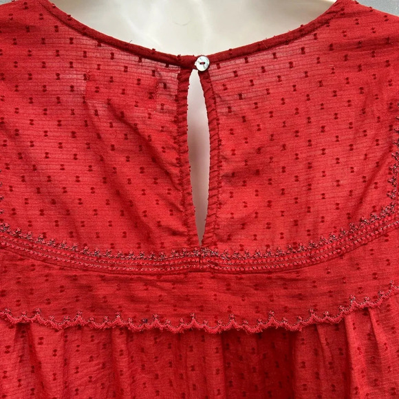 Velvet Raina Cotton Blouse, Size XS - Picture 7 of 10